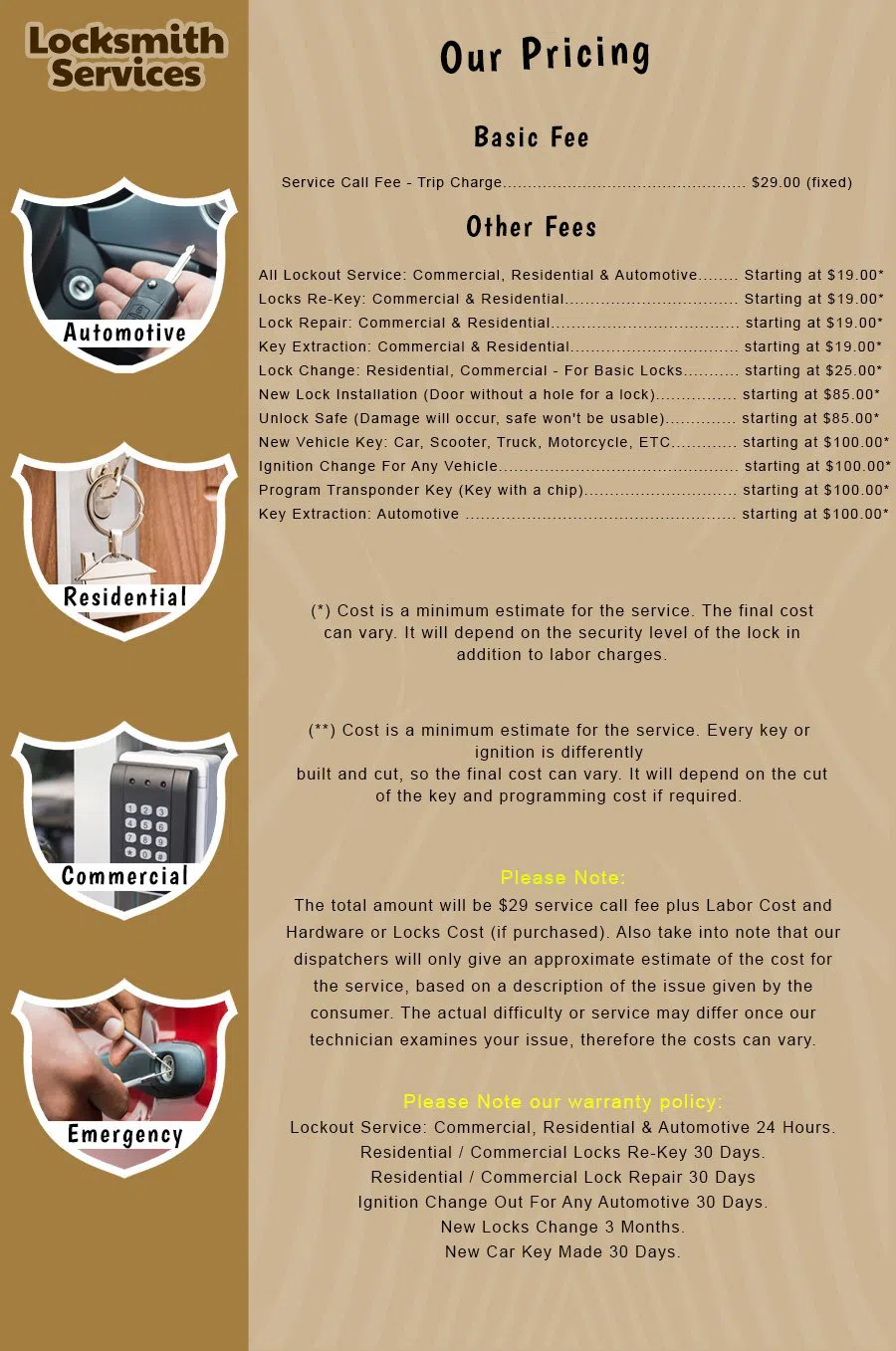 San Antonio Express Locksmith San Antonio, TX 210-780-6530